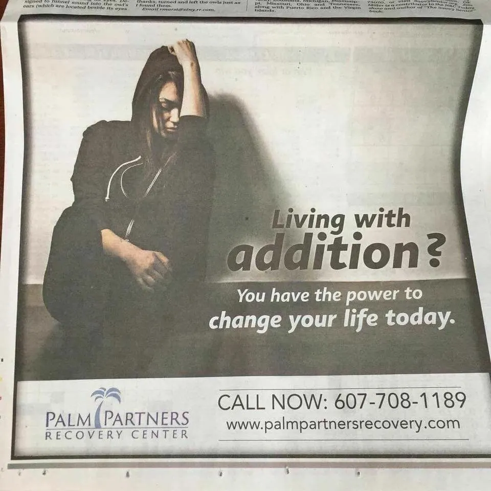 Living with addition headline palm partners recovery