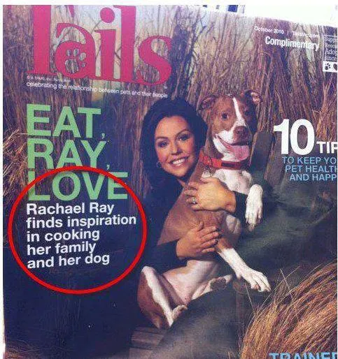 Rachael Ray inspiration cooking her family and her dog