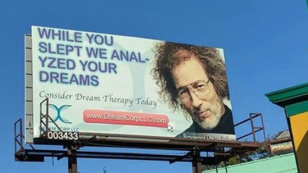 Ad fail billboard dream anal