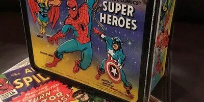 Superhero with lightning powers