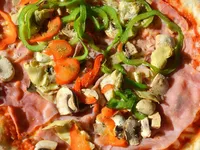 blog title image on writing planning with pizza
