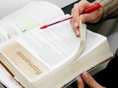 Open Bible With John 3 16 highlighted